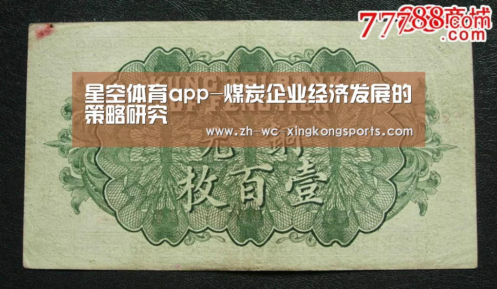 星空体育app-煤炭企业经济发展的策略研究(图4) 星空体育